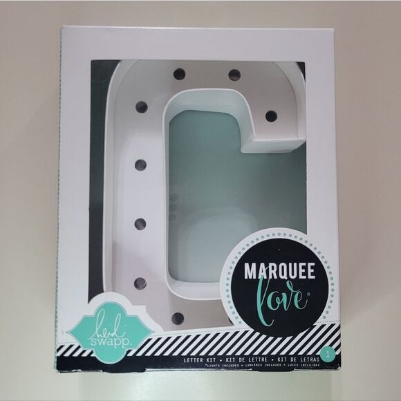 American Crafts Letter C Marquee Kit - Picture 6 of 7